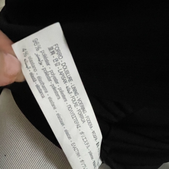 New Zara Ruched Black Bodysuit - Picture 6 of 6